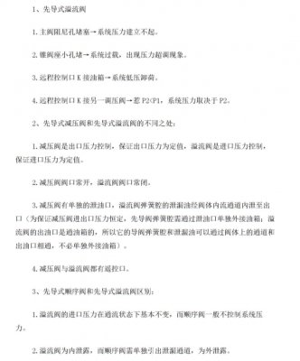 液壓知識(shí)點(diǎn)